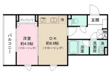 パークヒル城北の間取り図