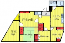第10小野ビルの間取り図