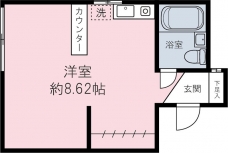 鈴木マンションの間取り図