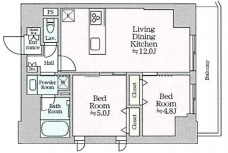 ティモーネグランデ田端ノルドの間取り図