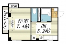 アンクレージュの間取り図