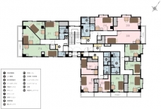 シェアス浦和の間取り図