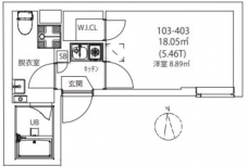 CITY WALK王子の間取り図