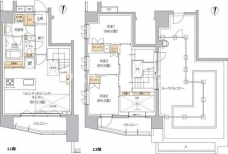 リビオメゾン東池袋の間取り図