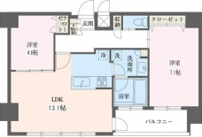 リーフコンフォート赤羽の間取り図