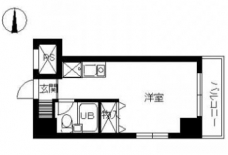 スカイコート西川口第８の間取り図
