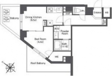 コンフォリア志村坂上の間取り図