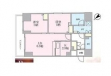 プレール・ドゥーク南千住の間取り図