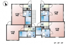 ＺＥＳＴ西新井本町の間取り図