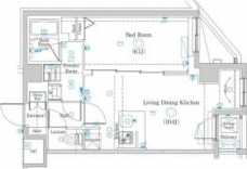 ラフィスタ赤羽の間取り図