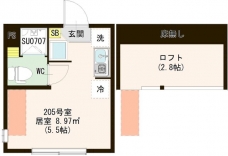 キューブときわ台の間取り図