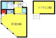 シャンテ東十条の間取り図