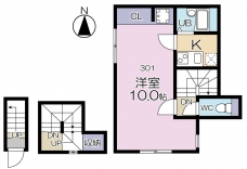 大山フラッグの間取り図