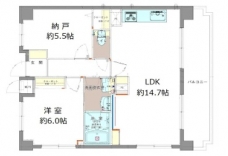 ヒルズ神明の木の間取り図