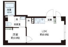 レピュア十条レジデンスⅡの間取り図