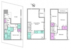 太田窪（南浦和）戸建て５号棟の間取り図