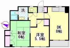 ブックハウス志茂Ⅰの間取り図