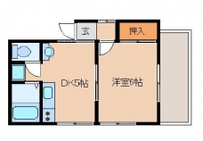 サクラハイムの間取り図