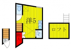 サークルハウス上中里の間取り図
