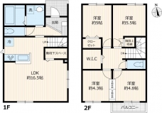 仮称）東山町戸建の間取り図