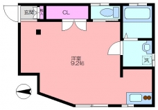 キャナルKasuga City A棟の間取り図