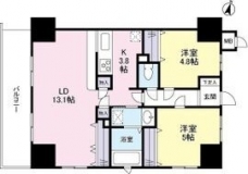 ブルールイイヅカの間取り図