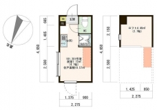 ハーモニーテラス大山Ⅱの間取り図