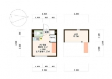 インペリアル・スイートの間取り図