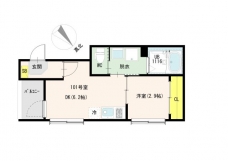 アルテアテラス池袋の間取り図