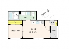 アルテアテラス池袋の間取り図