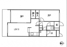 カーサ並木の間取り図