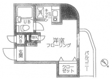シティハイツ新大塚の間取り図