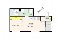 アルテアテラス池袋の間取り図