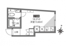 ＬＵＮＡ　ＣＯＵＲＴ　ＡＫＡＢＡＮＥＤＡＩの間取り図