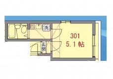 ベルエステート東十条の間取り図