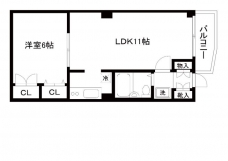 ワコーレ千住B棟の間取り図