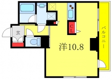 ステージファースト板橋区役所前アジールコートの間取り図
