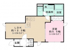 サンコート荒川の間取り図