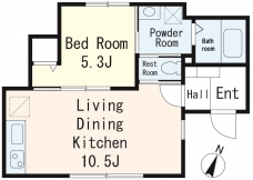 ピッコロ白山の間取り図