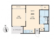 メディボヌールの間取り図