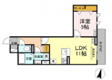 セレスティア小豆沢の間取り図