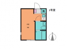 パラディーゾ戸田の間取り図
