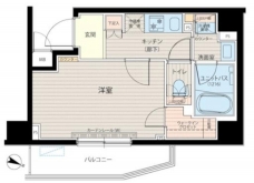 ルーブル中板橋六番館の間取り図