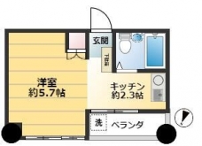 メゾン・ド・プリミエールの間取り図