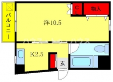 アビタ千石の間取り図