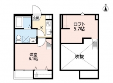グランツ南与野(グランツミナミヨノ)の間取り図