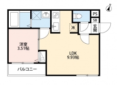 CRASTINE植竹町の間取り図