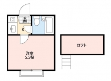 コーポ巣鴨　A棟の間取り図