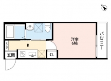 シャルム赤塚の間取り図