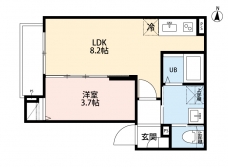 robot home 東尾久の間取り図